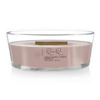 Bougie en verre avec mèche en bois, logo personnalisé de luxe, cire de soja naturelle, parfumée, écologique, décoration d'intérieur et cadeau de mariage