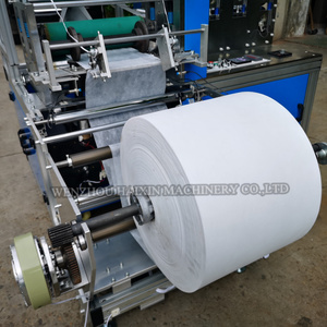 Y Tế Dùng Một Lần Bảo Vệ Nhựa Đôi Dưới Bouffant Không Dệt Boot Shoe Cover Making Machine - Product Image 3