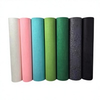 Rouleau de feutre non tissé en polyester doux et coloré, écologique, pour la décoration artisanale DIY, vente en gros de tissu en feutre polyester en vrac