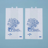 Bolsa de Almacenamiento Desechable Resistente para Cama con Cintas Adhesivas para Uso Hospitalario