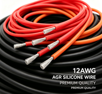 14 AWG 200C Hitzebeständiger AGR Silikondraht für Industrieöfen und Heizelemente