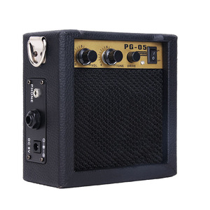 Venta al por Mayor, Amplificador de <span class=keywords><strong>Guitarra</strong></span> Pequeño de 3 Pulgadas, <span class=keywords><strong>Combo</strong></span> de 5 Vatios, Amplificador de <span class=keywords><strong>Guitarra</strong></span> Portátil Eléctrico, Directo de Fábrica en China - Product Image 4