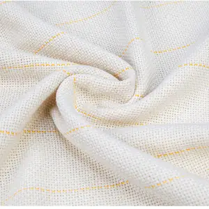 Hot Sale Punch Needle White Monk Tufted Cotton Polyester Primary Carpet Backing Rug Tufting Fabric Cloth