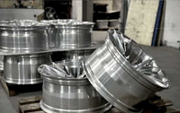 Jantes en alliage d'aluminium forgé multi-rayons personnalisées 5*112 PCD 18-20 pouces 8.5 9.5J pour Mercedes E300 E260 BMW X3 X5