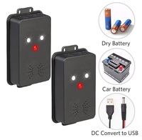 Répulsif à rongeurs amélioré 3-en-1, ultrasonique, avec démarrage/arrêt automatique pour capot de voiture, coffre, garage et usage intérieur