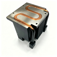 Plaque de refroidissement liquide industrielle en aluminium, dissipateur thermique, plaque froide à eau pour serveur IA