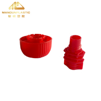 Mandun 8.6mm Enfant Preuve Champignon Forme Vis Couvercle En Plastique Bec Cap pour Stand up Pouch Doypack Pouch Bec Sac