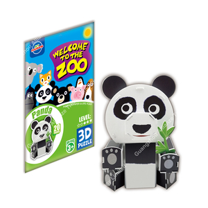 5 Rompecabezas de Animales 3D para Adultos, Rompecabezas de Espuma Tridimensional de Panda, Pingüino, Dinosaurio, Ballena, Rompecabezas 3D para Niños - Product Image 3