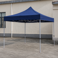 Tente pliante imperméable robuste 3x3 avec structure en aluminium, installation facile pour salon professionnel, intérieur/extérieur, toutes saisons, 4 personnes