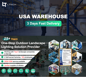 USA kho ETL được liệt kê ngoài trời trong nhà dọc IP65 không thấm nước 3cct có thể lựa chọn nhà LED cầu thang bước bên tường ánh sáng - Product Image 6