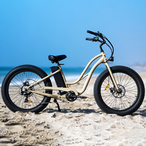 Vélo de ville électrique à gros pneus de plage populaire 500W 750W moteur sans balais grande puissance <span class=keywords><strong>grosse</strong></span> <span class=keywords><strong>roue</strong></span> vélo électrique gros Ebike - Product Image 1