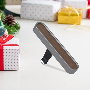 Aluminum Car Vent Freshener Essential Oil <b>Diffuser</b> Clip Wooden Odor Repellent Long Lasting Scent Car Interior Decor - Product Image 1