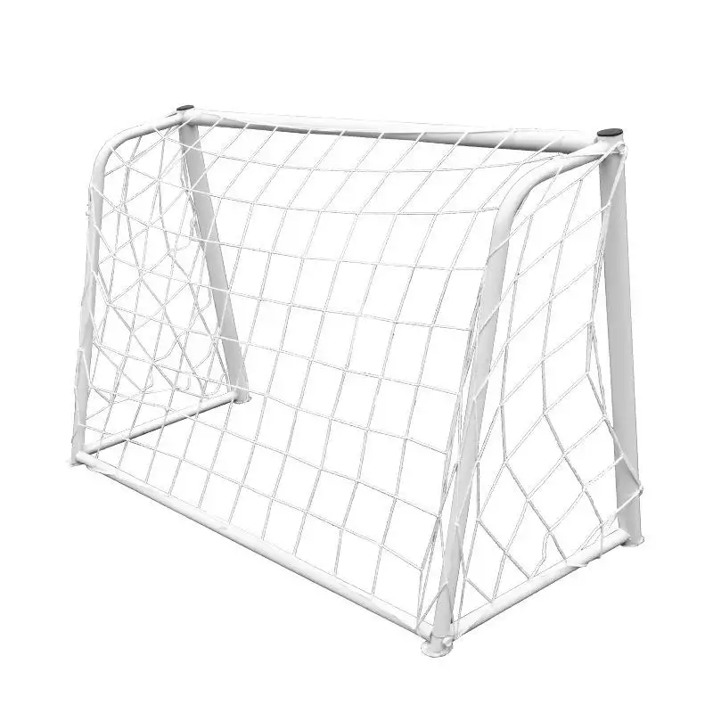 Draagbare Beweegbare Custom Size Shot Voetbal Doel Doelen Netten Post Mini Training Team Sport Opvouwbare Metalen Frame Voetbal Doel