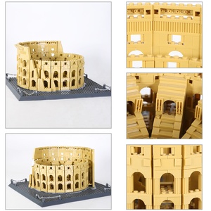 Blocs <span class=keywords><strong>de</strong></span> construction architecturaux <span class=keywords><strong>Colisée</strong></span> <span class=keywords><strong>Rome</strong></span> Modèle DIY Ensemble <span class=keywords><strong>de</strong></span> blocs <span class=keywords><strong>de</strong></span> construction emblématiques Jouet éducatif en ABS Fabricant OEM sur mesure - Product Image 4