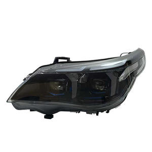 Faro Delantero LED Ojo de Serpiente para <span class=keywords><strong>BMW</strong></span> <span class=keywords><strong>E60</strong></span> Serie 5 2003-2010 <span class=keywords><strong>520i</strong></span> 523i 530i M5, Luz Diurna DRL de Doble Color Amarillo y Blanco - Product Image 2