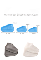 Couvre-chaussures imperméables antidérapants en caoutchouc épais pour baskets, protection pour les pieds, couvre-chaussures en silicone imperméables pour l'extérieur