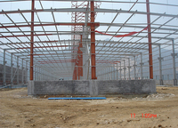 Edificio Prefabricado de Acero Ligero para Oficinas, Hoteles, Almacenes y Talleres, Estructura de Acero Pre-ingenierizada