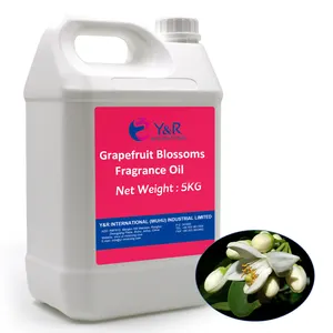 Long Lasting Grapefruit Blossom Premium Quality Fragrance Oil For Branded Perfume Scented Aroma Oil