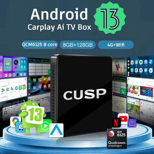 Cusp Carplay Ai Box, Adaptador Inalámbrico Carplay, youtube, <span class=keywords><strong>netflix</strong></span>, Caja Multimedia Carplay, 4+64GB/8+128GB - Product Image 4