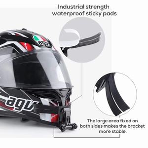 Accesorios para Cámaras de Acción, Kit Adhesivo para Casco, Soporte de Barbilla para Casco ABS para Cámaras de Acción <span class=keywords><strong>GoPro</strong></span> - Product Image 2