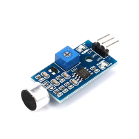 Modul deteksi suara, sakelar peluit akustik modul mikrofon Sensor suara DIY