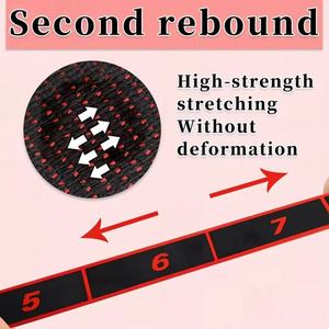 Cintura Elastica Regolabile a 8 Sezioni per Allenamento di Resistenza e <span class=keywords><strong>Fitness</strong></span>, per Palestra Domestica - Product Image 6