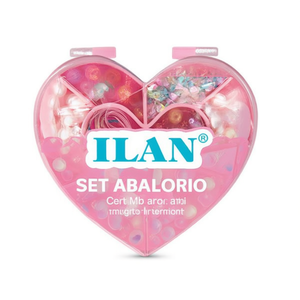 Set di perline ILAN a forma di cuore 30829 per la creazione di gioielli - Product Image 1