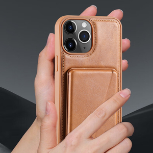 เคสฝาครอบโทรศัพท์มือถือหนังระบบแม่เหล็กแบบมินิมอลรุ่นล่าสุดป้องกันการกระแทกตัวดูดสุดเจ๋งสำหรับ Samsung S20 S21 S23อัลตร้า - Product Image 3