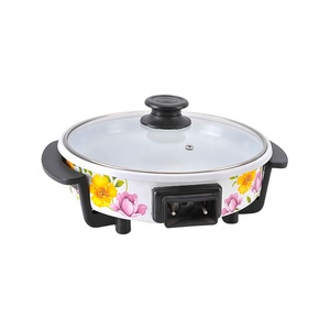 Hogar de aluminio no revestimiento redondo eléctrico <span class=keywords><strong>pizza</strong></span> pan - Product Image 3