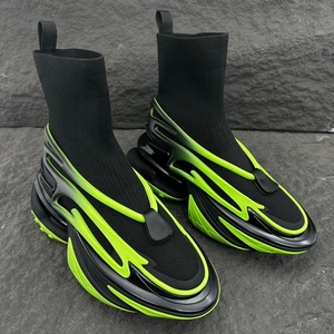 Zapatillas Deportivas con Cordones de Diseñador Balmainer para Hombre y Mujer, Zapatos de Plataforma a la Moda, Cómodos y de Lujo, con Parte Superior de Lona y Suela de Goma - Product Image 2
