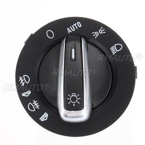 # Interrupteur de phare chromé 4F1941531E pour Audi A3 S3 A6 C6 4F S6 RS6 Q7 A6 4F Avant, interrupteur de commande des feux antibrouillard 4FD941531A, 100% neuf - Product Image 2