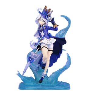 Genshin impatto Action Figure bella ragazza God Funina Justice peccatore Dance Spin Box giocattolo che circonda il modello di scena dell'acqua - Product Image 1