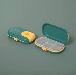 Du Lịch Di Động Thuốc Trường Hợp Thuốc Cắt Tổ Chức Y Lưu Trữ Container Thuốc Hộp Máy Tính Bảng 4/6 Lưới Nhựa Hộp Thuốc - Product Image 5