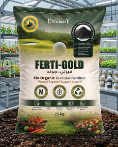 Ferti-Gold 16-8-8 Fertilizante NPK 25kg Bio Orgánico Granular para Plantas en Condiciones Difíciles, Tolerancia al Estrés, Salud del Suelo - Product Image 1