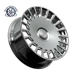 Jantes en alliage forgé RY personnalisées en aluminium 15 16 17 18 19 20 21 22 23 24 26 pouces <span class=keywords><strong>Mercedes</strong></span> Benz <span class=keywords><strong>Brabus</strong></span> Concave Chrome Leading Edge - Product Image 5