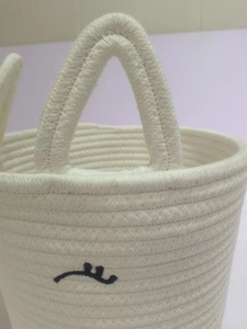 Boîte de rangement pour chat Boîte de rangement domestique Boîte de rangement pour broderie en corde de coton Bon pour le <span class=keywords><strong>jardinage</strong></span> domestique - Product Image 2