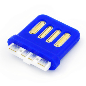 Conector de doble cara macho tipo A, cuerpo ultracorto, cable de soldadura con conector positivo y negativo, cabezal USB macho de 16 mm para alta corriente, personalizable - Product Image 4