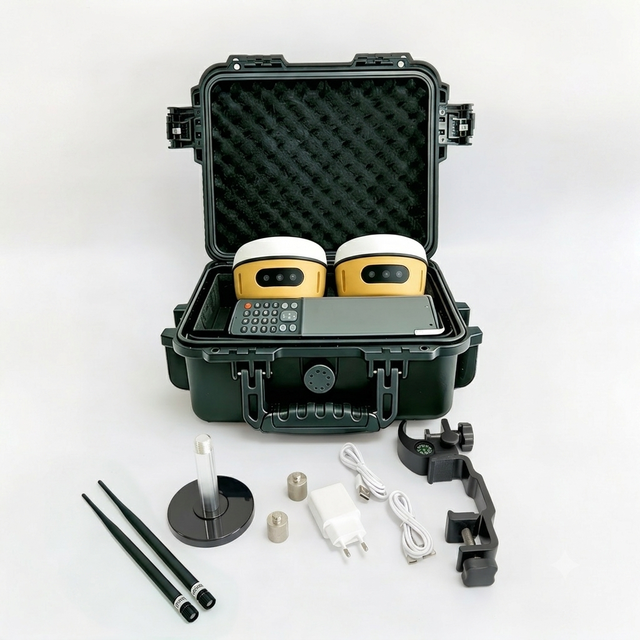 Receiver Rtk Survey Equipment Cheap Price Laser Gnss Gnss Rtk with Permanent Code Survey Instrument Base and Rover