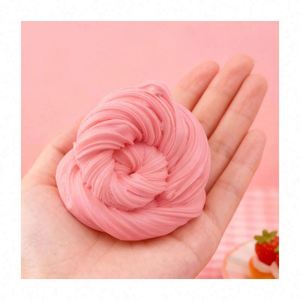 Crystal Glitter Pastel Charms Soft Fragrant DIY Handmade Kit with Foam Beads Clay Textures Creative <b>Slime</b> Project - Product Image 2