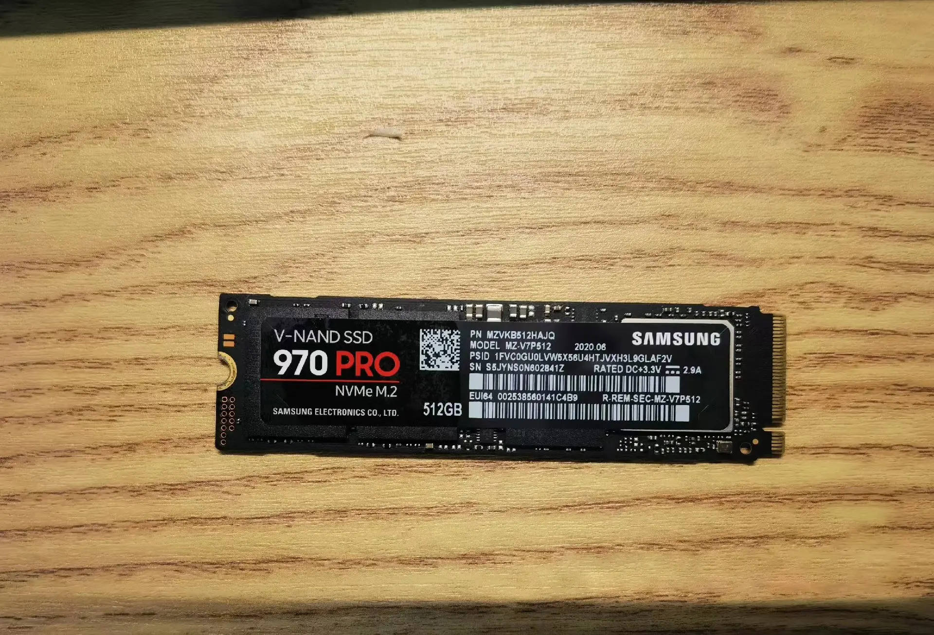 ประสิทธิภาพสูง SSD 970 Pro 512GB 1TB Pcle 3.0X4 NVMe ภายใน M2 2280 สําหรับแล็ปท็อป 100% เดิม Ssd ดิสโก้ Duro 1tb