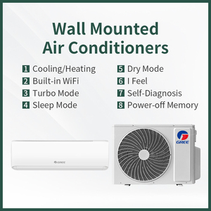 Gree Wall Mounted <b>Air</b> <b>Conditioners</b> 9000Btu-24000Btu R32 R410a R454B R290 Cooling Only Inverter AC <b>Air</b> <b>Conditioner</b> - Product Image 6