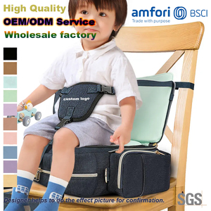 Siège <span class=keywords><strong>rehausseur</strong></span> portable pour bébé avec logo personnalisé, <span class=keywords><strong>sac</strong></span> de voyage pour couches, organisateur de voiture pour la sécurité des bébés, siège <span class=keywords><strong>rehausseur</strong></span> pliable pour enfants - Product Image 1