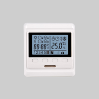 Termostato de calor debajo del suelo, productos nuevos, semanal, Digital, Programable, con pantalla Lcd, E53