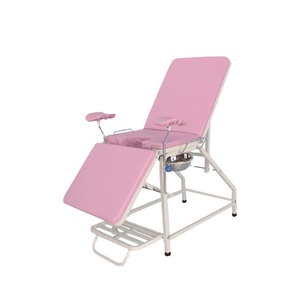 <span class=keywords><strong>Lit</strong></span> d'examen d'hôpital réglable table d'accouchement de chaise de gynécologie table d'examen de gynécologie - Product Image 1