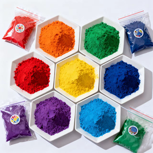 Натуральный пигментный порошок-красный, желтый, синий, зеленый, черный порошок, оранжевый, золотой, водорастворимый-пищевой краситель - Product Image 2