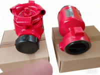 Vanne à opercule manuelle en acier allié 15000 PSI API 6A Fig. 1502, raccord marteau 1"-4" personnalisable pour le fracturation de champs pétrolifères