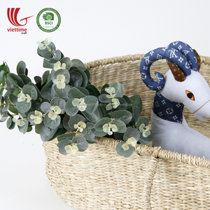 Cama de paja Natural tejida a mano, cesta de cambio de bebé Seagrass al por mayor - Product Image 3