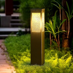 Luces Solares LED para Jardín, Lámpara Impermeable para Caminos, Luz de Pilar para Exteriores, para Patio de Villa - Product Image 4