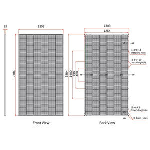 แผงโซลาร์เซลล์ Trina TSM-NEG21C.20 715-740W แผงโซลาร์เซลล์ Trina 715 720 725 730 735 740 วัตต์ รุ่น Trina Vertex N Topcon แบบสองหน้า กระจกสองชั้น - Product Image 4