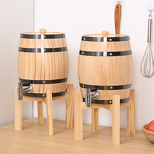 Wholesale Vintage Oak <strong>Barrel</strong> Wooden <strong>Barrels</strong> <strong>Table</strong> Mini French Wine <strong>Whiskey</strong> <strong>Barrel</strong> 1l 1.5l 3l 5l 10l 15l - Product Image 3